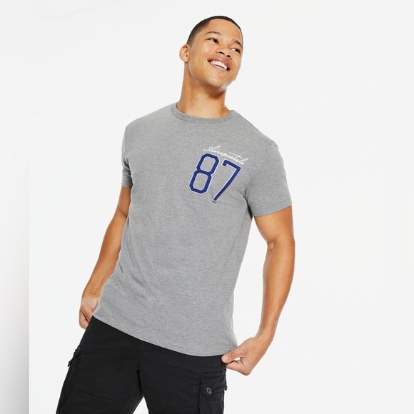 AEROPOSTALE 87 Logo Applique Graphic Tee - Picture 7 of 7